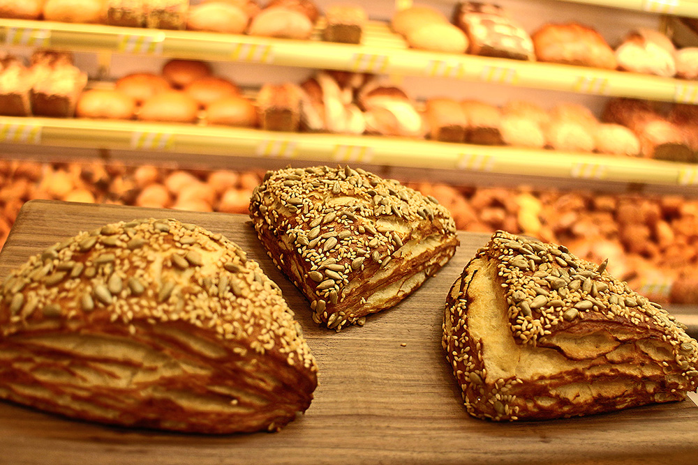 Laugenecke frisch aus dem Ofen